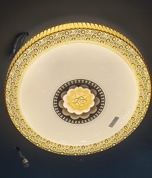 Golden Bloom Ceiling Light