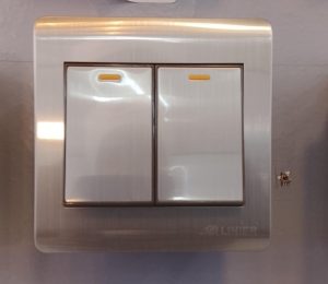 Double Gang Rocker Switch