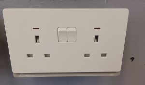 Double 13A Switched Socket Outlet
