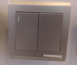 Double Gang Rocker Switch