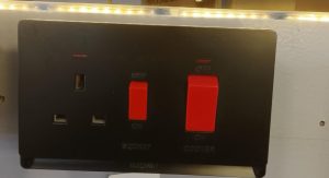 Tronic Black Edition Cooker Control Unit with Socket