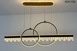 RF91193 – Modern Geometric LED Chandelier